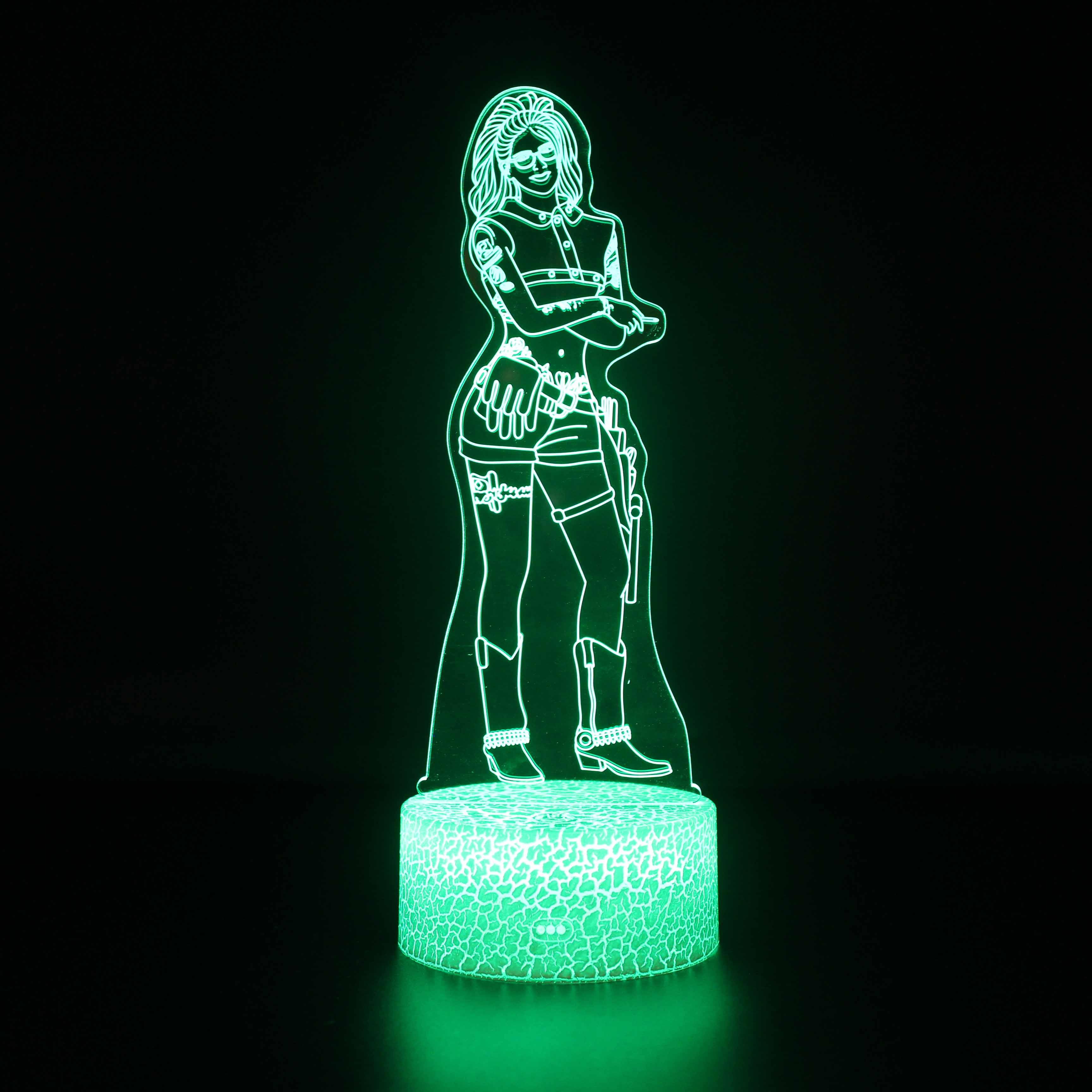 League Of Legends USB LED Lamp 3D Night Light for Gamers-3D Optical Lamp