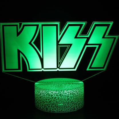 Kiss Day LED Lamp-3D Optical Lamp