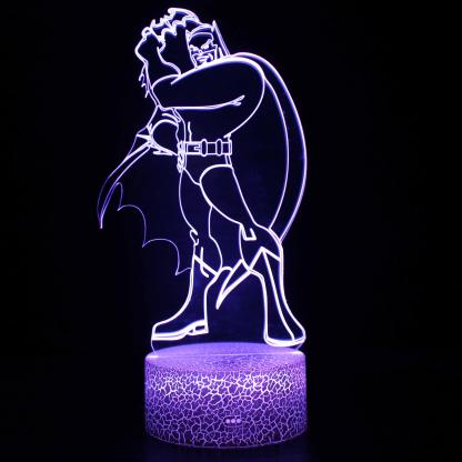 Batman 3D Optical Illusion Lamp-3D Optical Lamp
