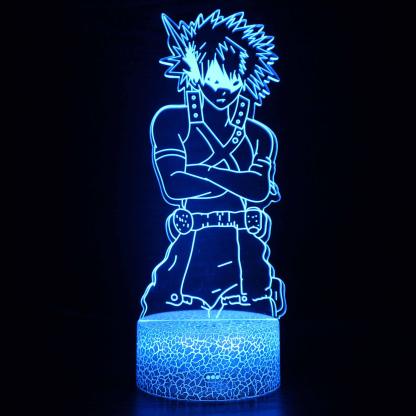 My Hero Academia 3D Optical Illusion Lamp-3D Optical Lamp