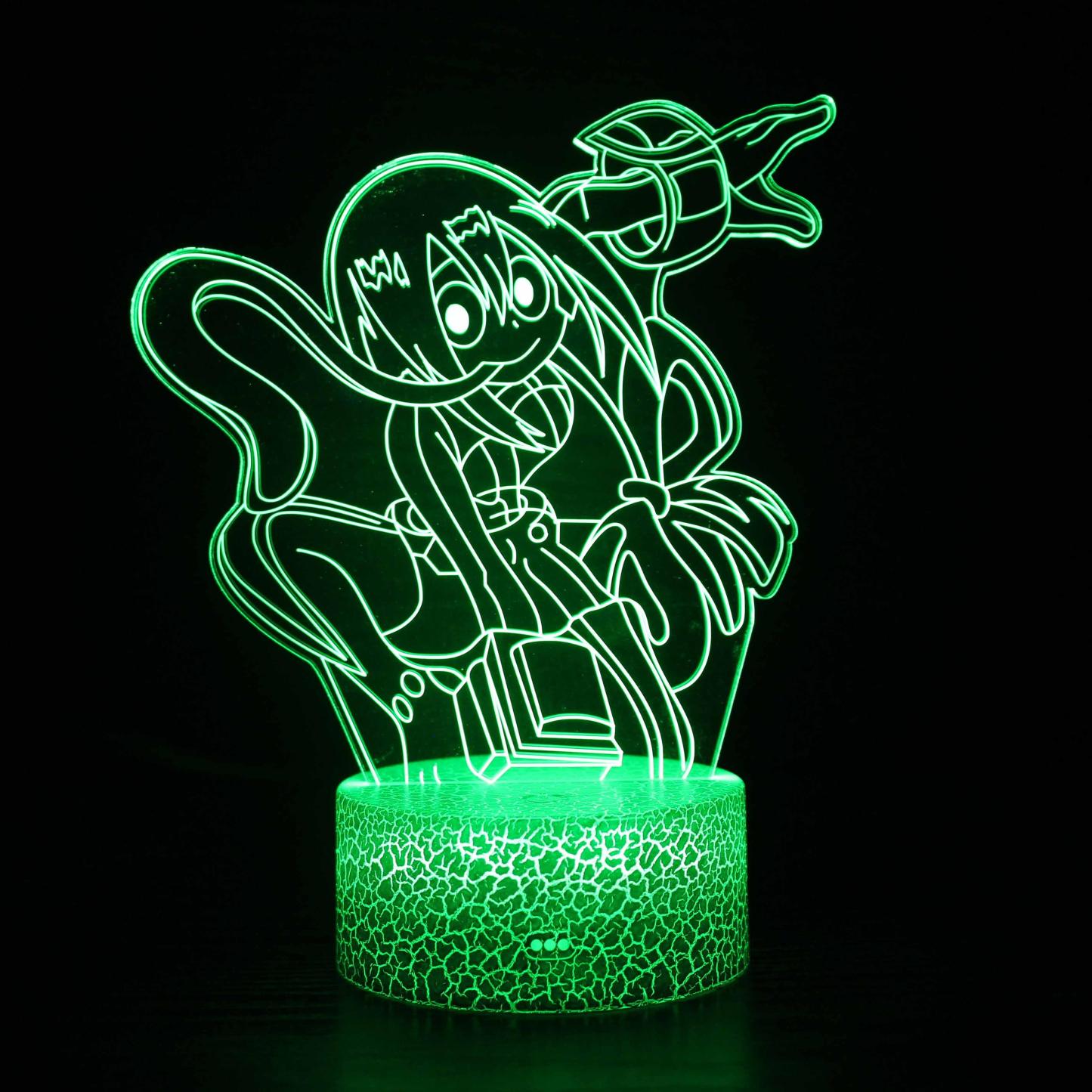 My Hero Academia 3D Optical Illusion Lamp - 3D Optical Lamp
