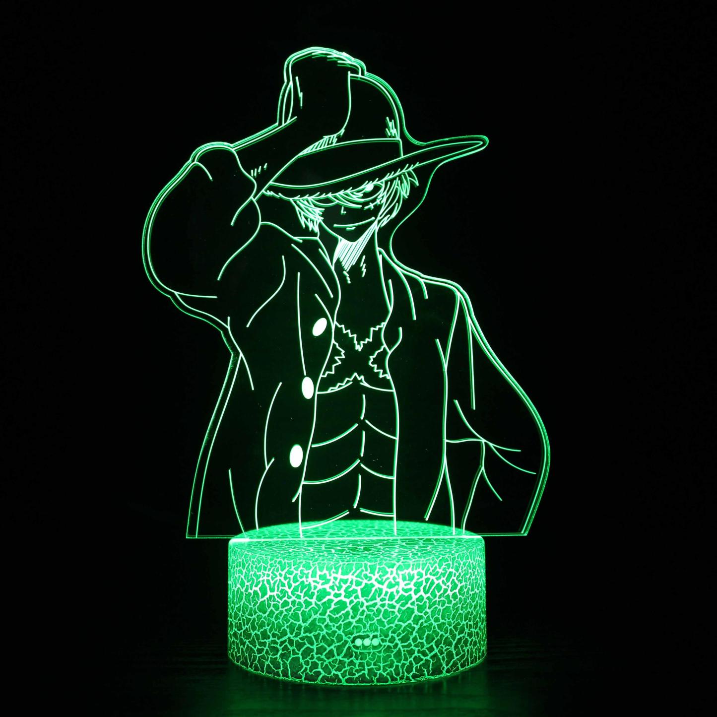 One Piece Roronoa Character 3D Lamp-3D Optical Lamp