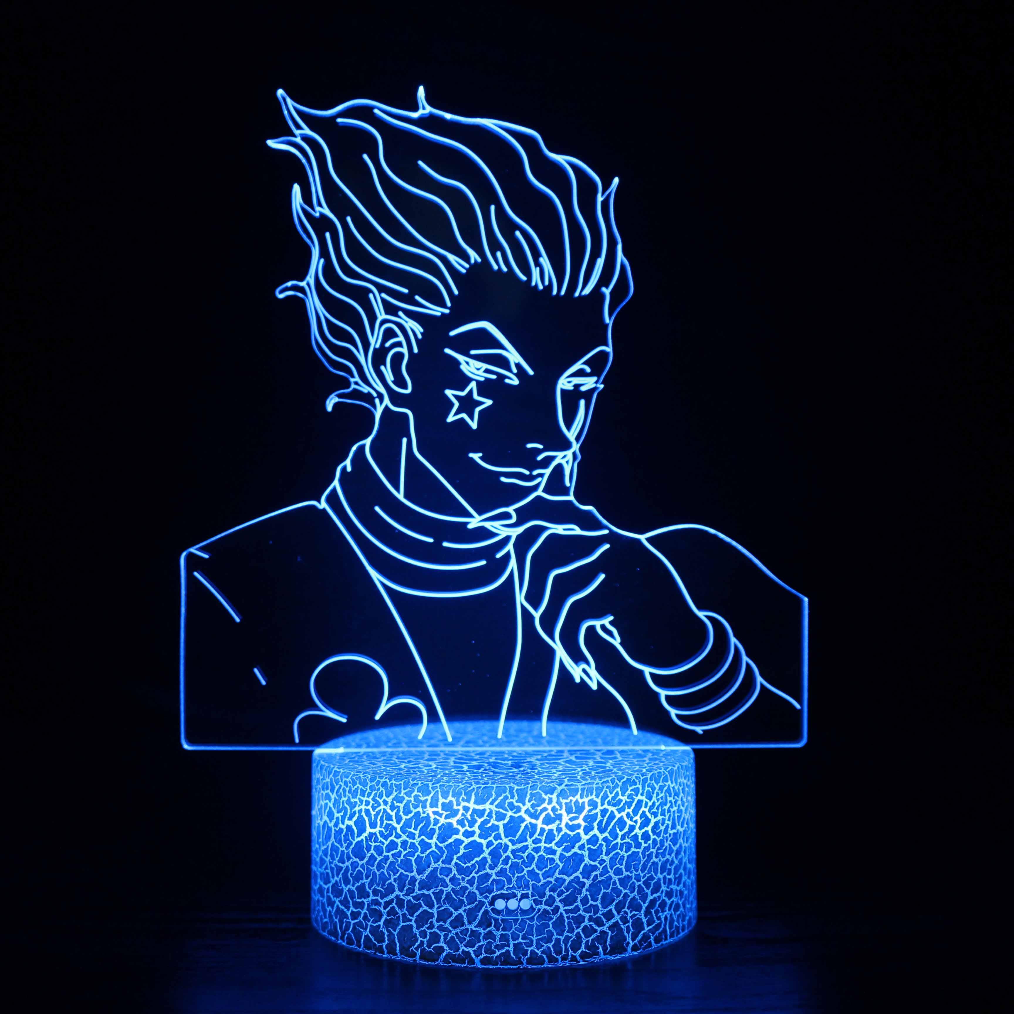 Hisoka Star LED Lamp-3D Optical Lamp