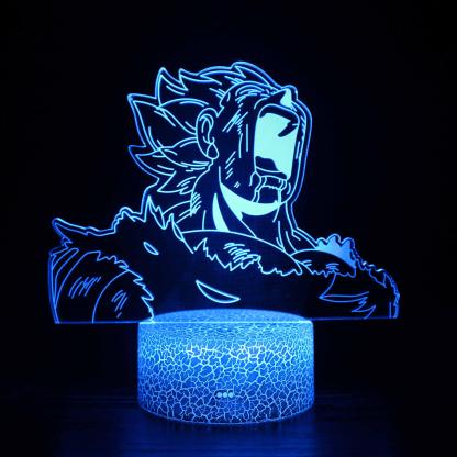 Dragon Ball Z Character 3D Optical Illusion Lamp - 3D Optical Lamp