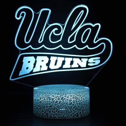 UCLA Bruins Team Logo 3D Optical Illusion Lamp - 3D Optical Lamp