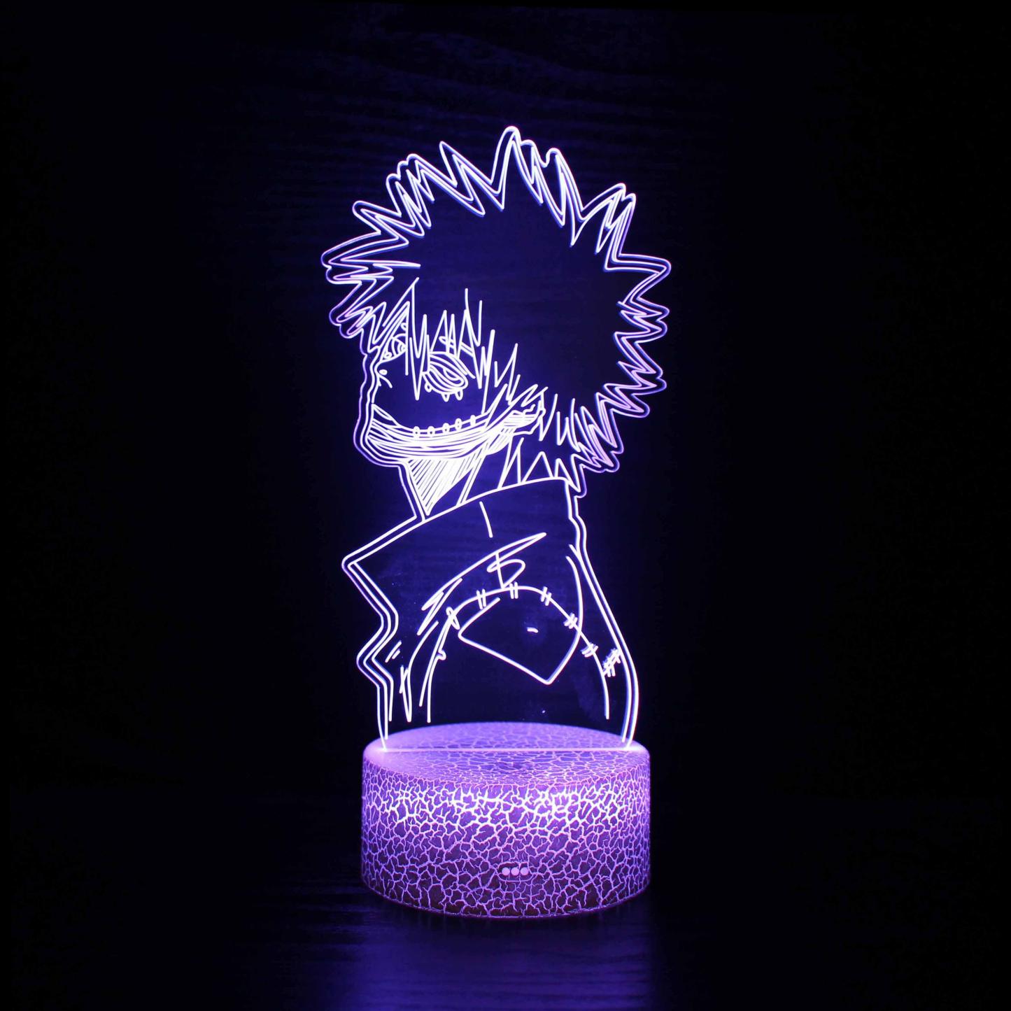 My Hero Academia 3D Optical Illusion Lamp - 3D Optical Lamp