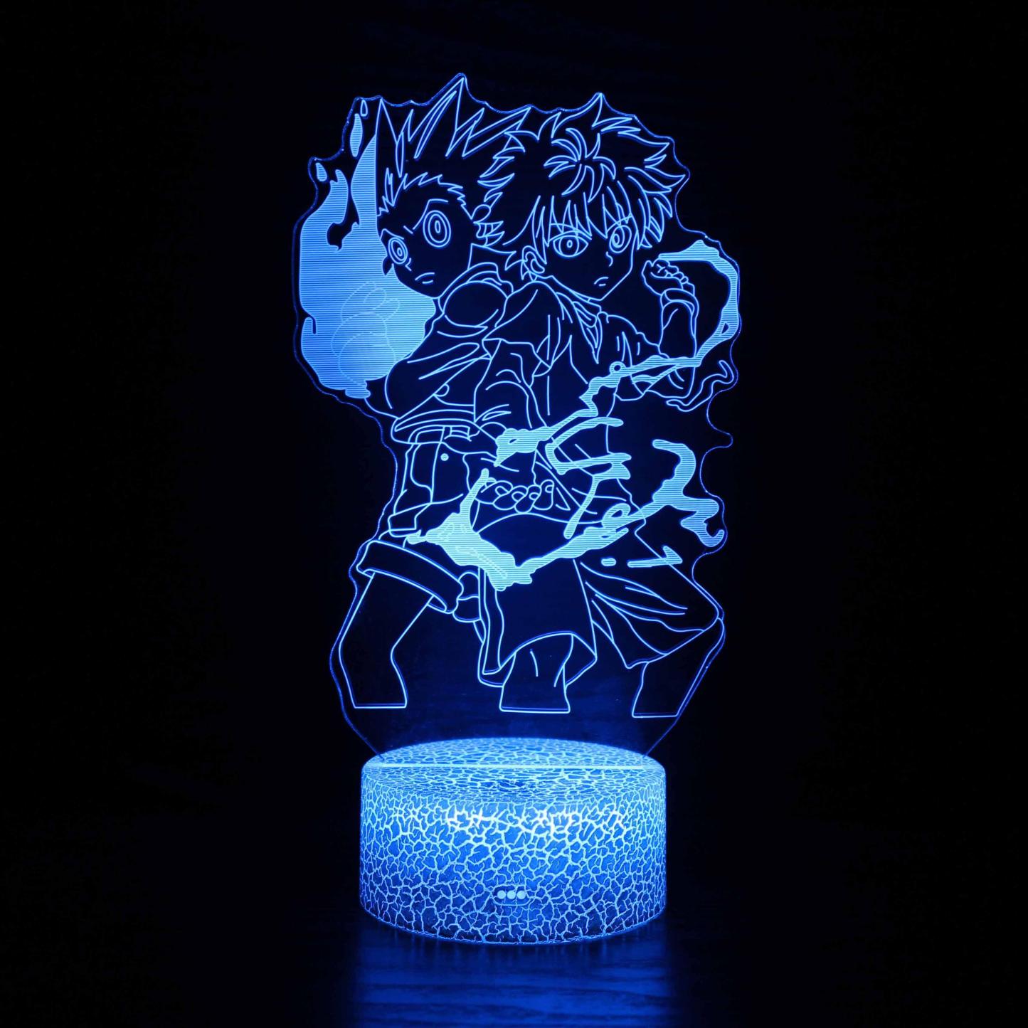 Gon Killua LED Lamp-3D Optical Lamp