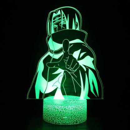 Naruto Itachi Character 3D Optical Illusion Lamp - 3D Optical Lamp
