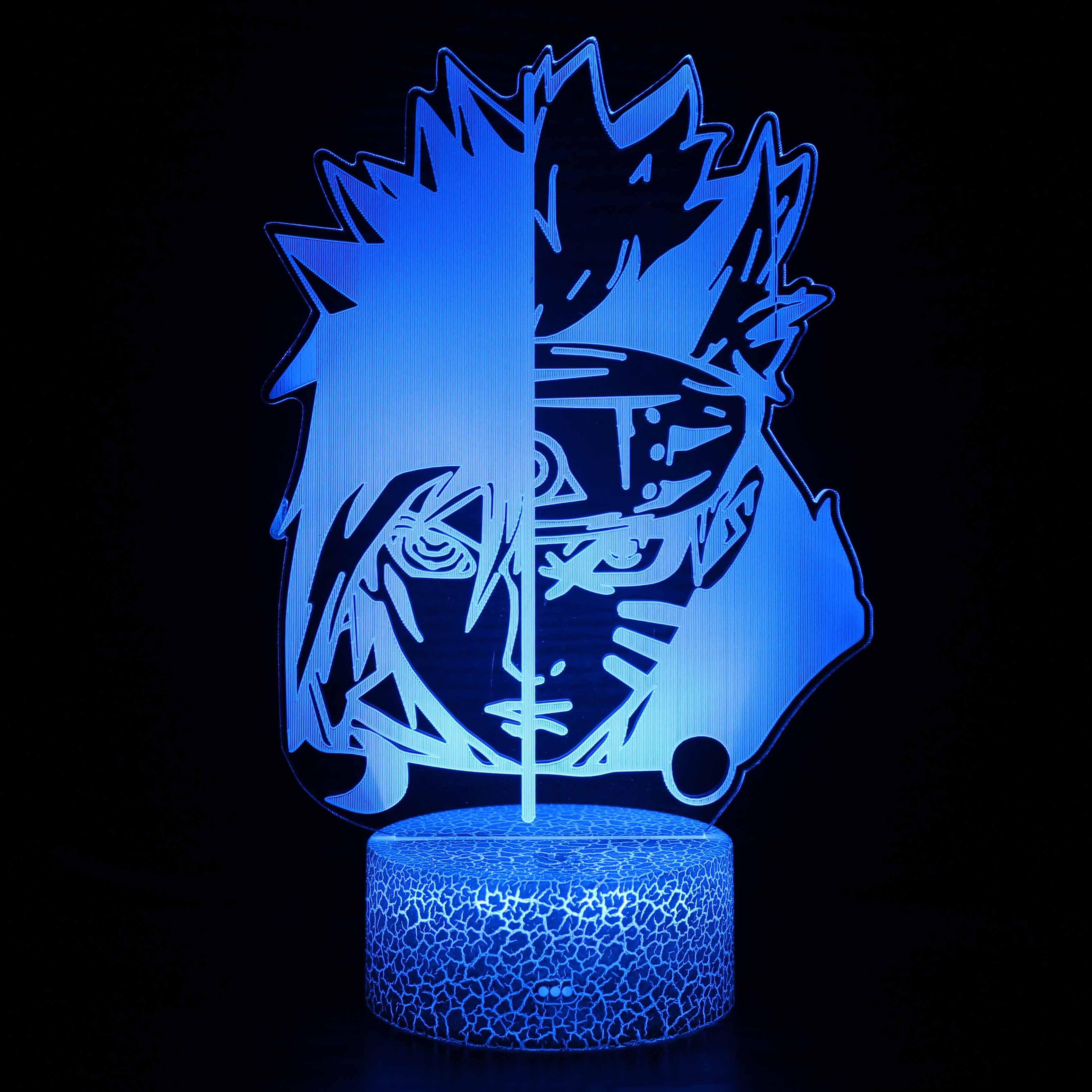 Naruto Character 3D Optical Illusion Lamp - 3D Optical Lamp
