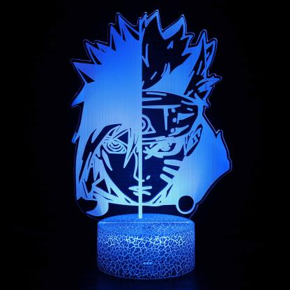 Naruto Character 3D Optical Illusion Lamp - 3D Optical Lamp