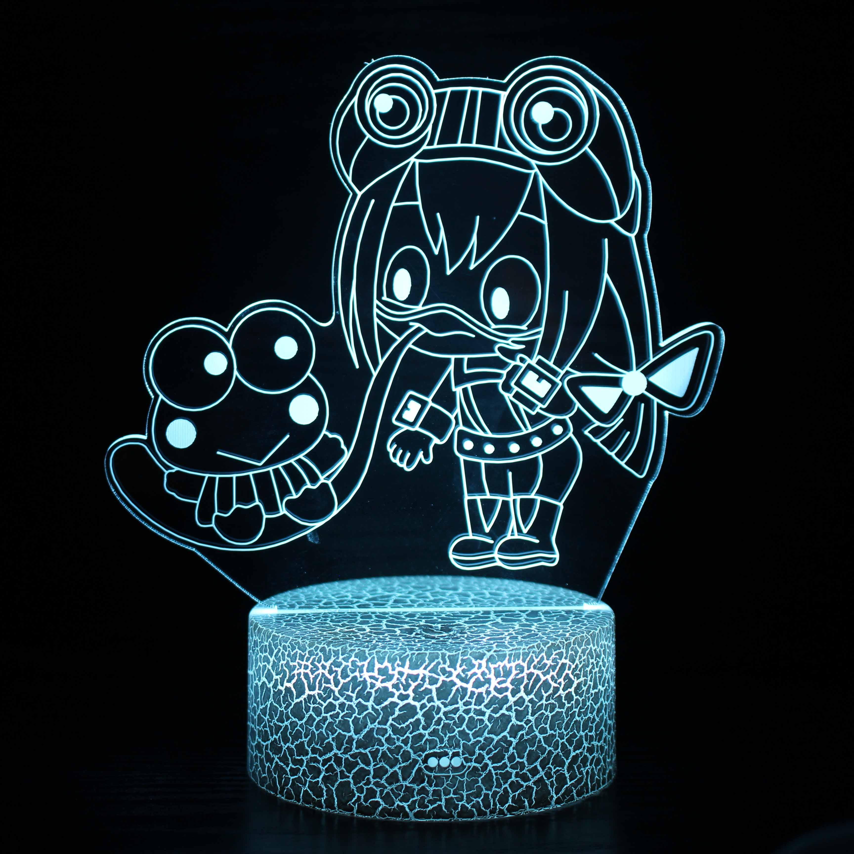 Umaru Chan Illusion Lamp with 7 Colors and Remote Control-3D Optical Lamp
