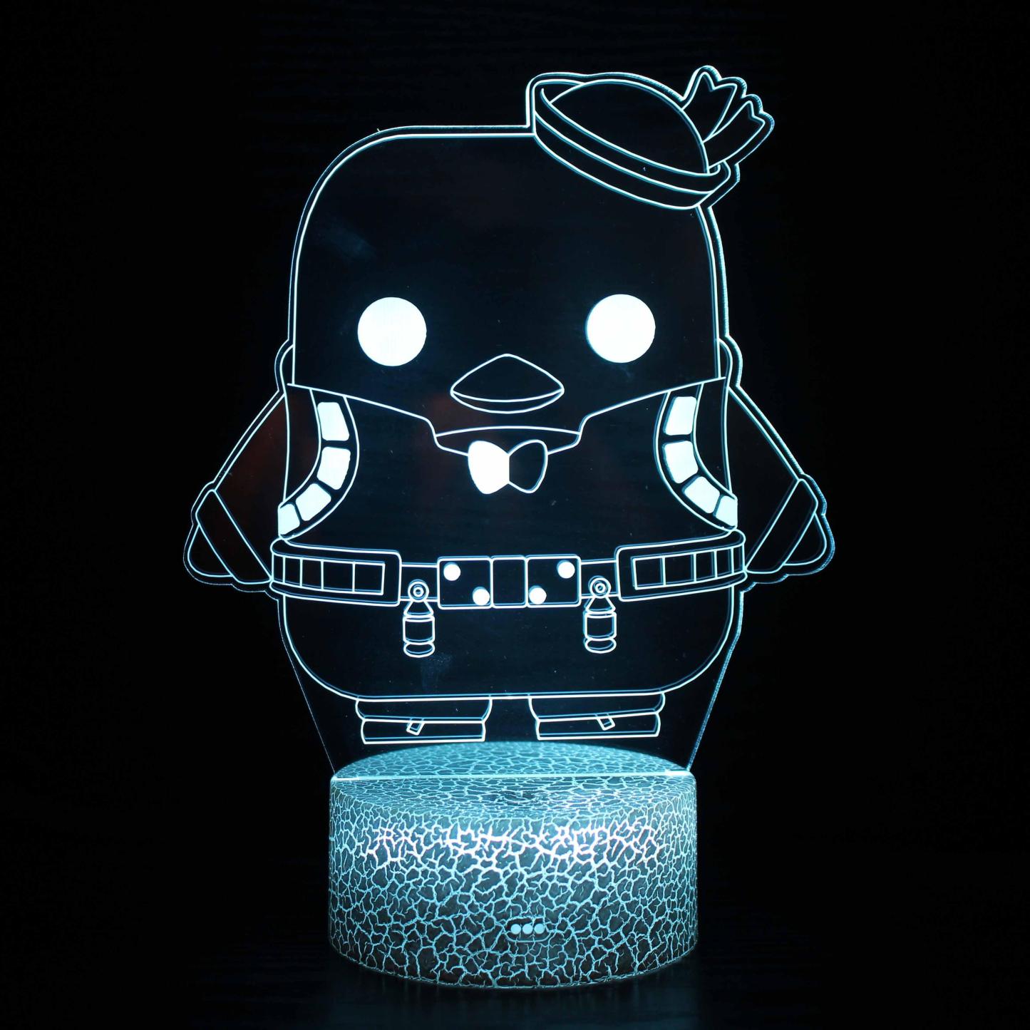 Abstract Anime League Of Legends Cartoon Optical Illusion Lamp - 3D Optical Lamp