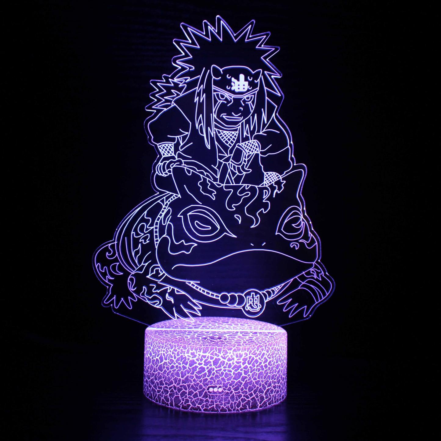 Naruto Sage Mode Character 3D Optical Illusion Lamp - 3D Optical Lamp