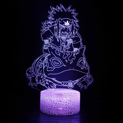 Naruto Sage Mode Character 3D Optical Illusion Lamp - 3D Optical Lamp