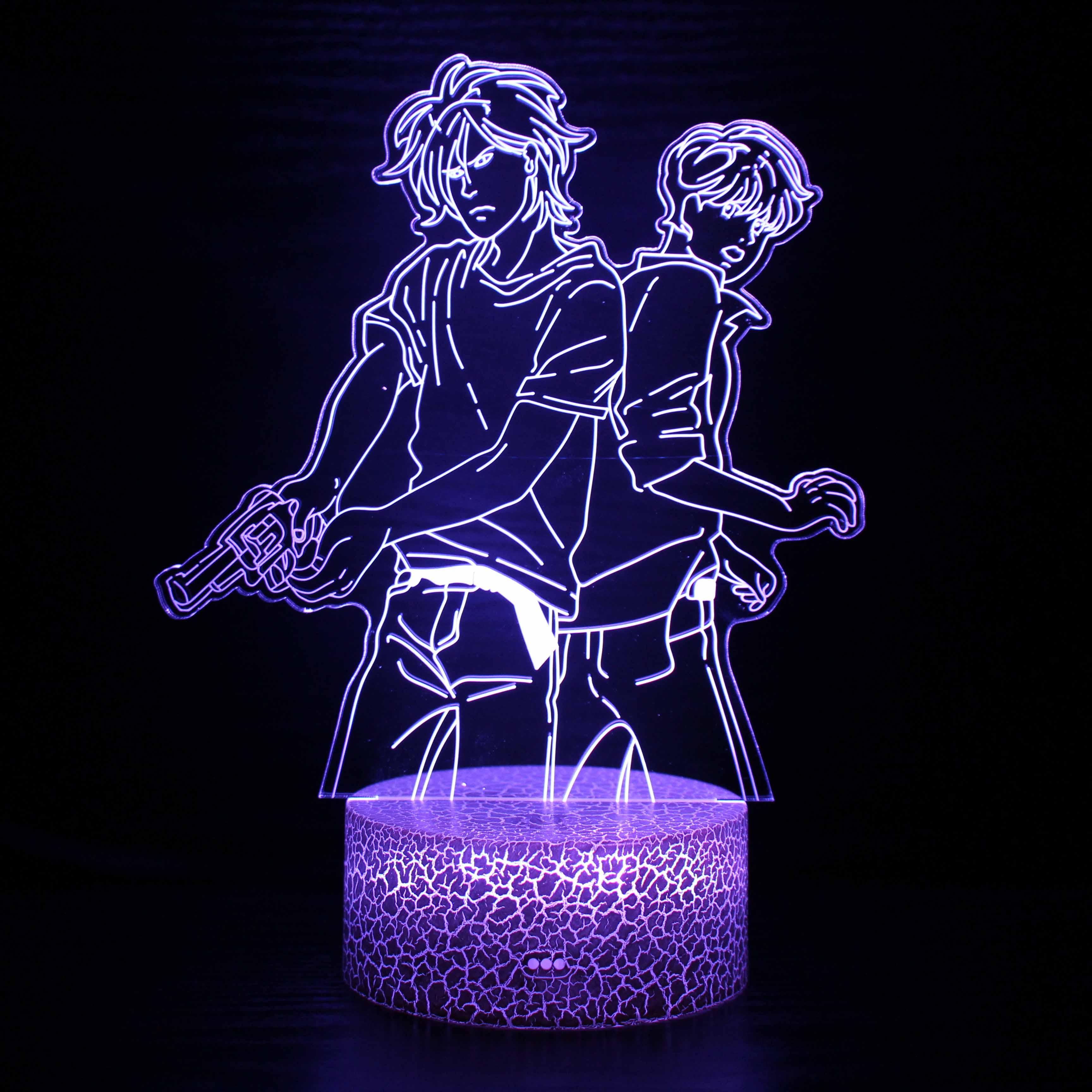 Assassins Touch Sensor Light-3D Optical Lamp