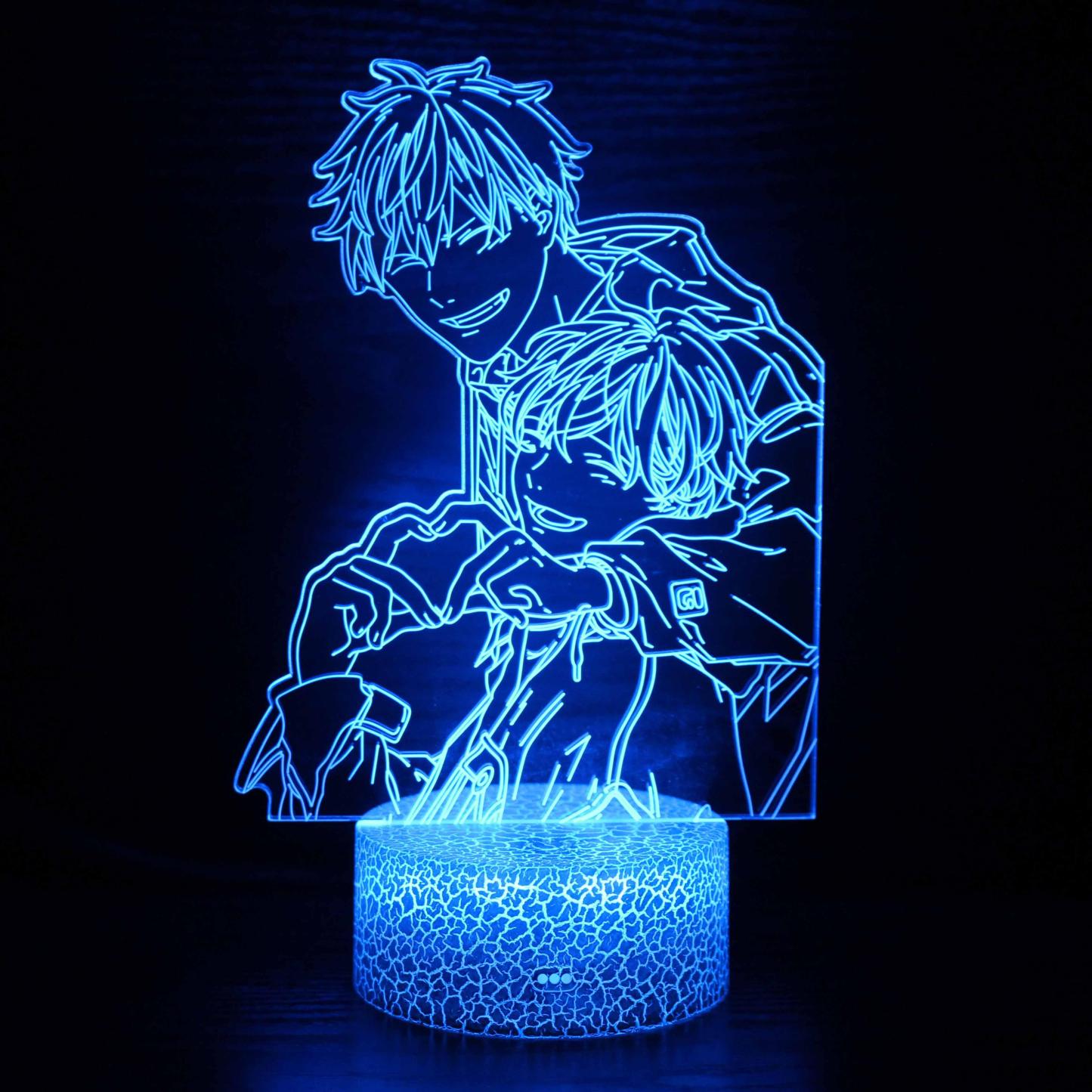 Assassins Artistic Glow Lamp-3D Optical Lamp