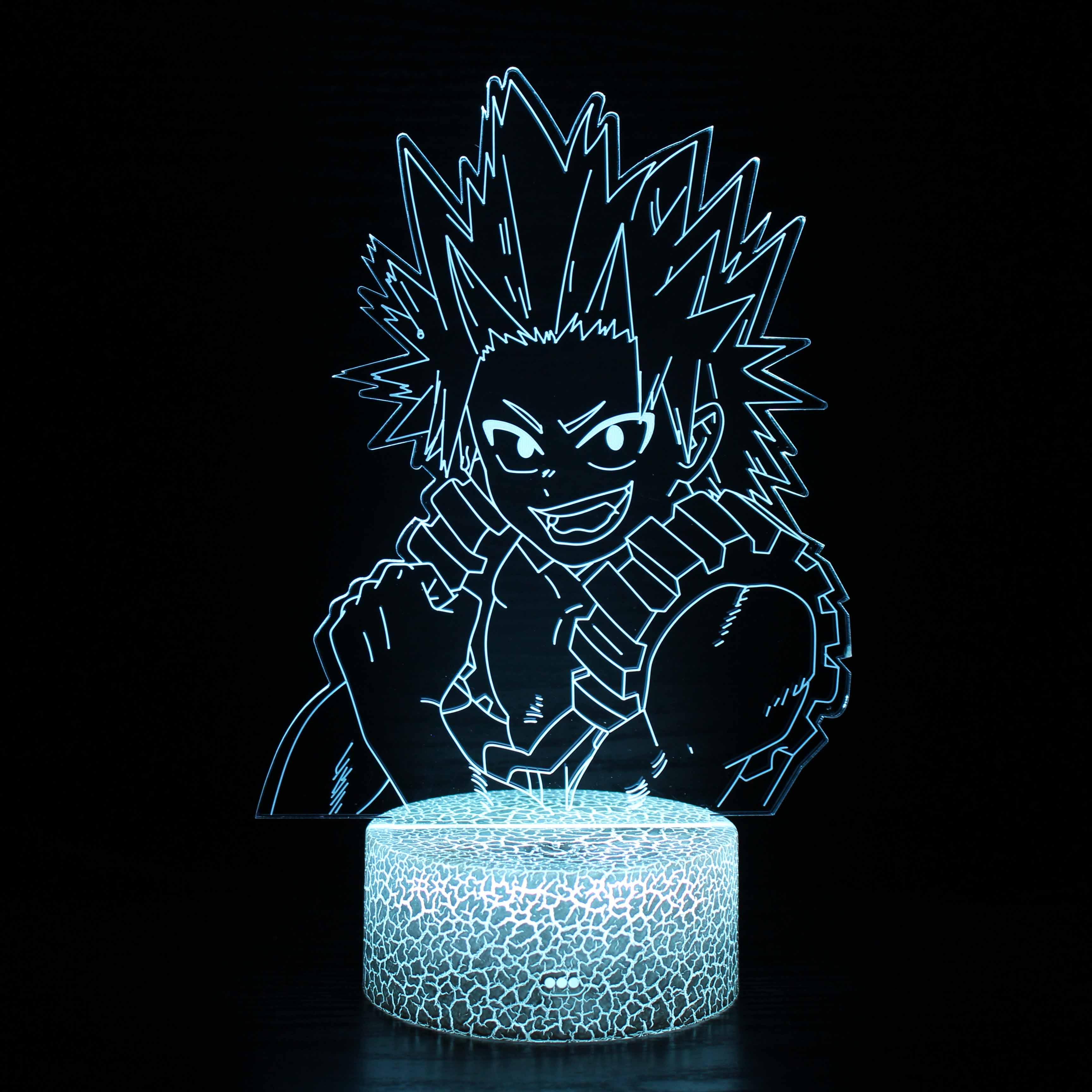 My Hero Academia 3D Optical Illusion Lamp - 3D Optical Lamp