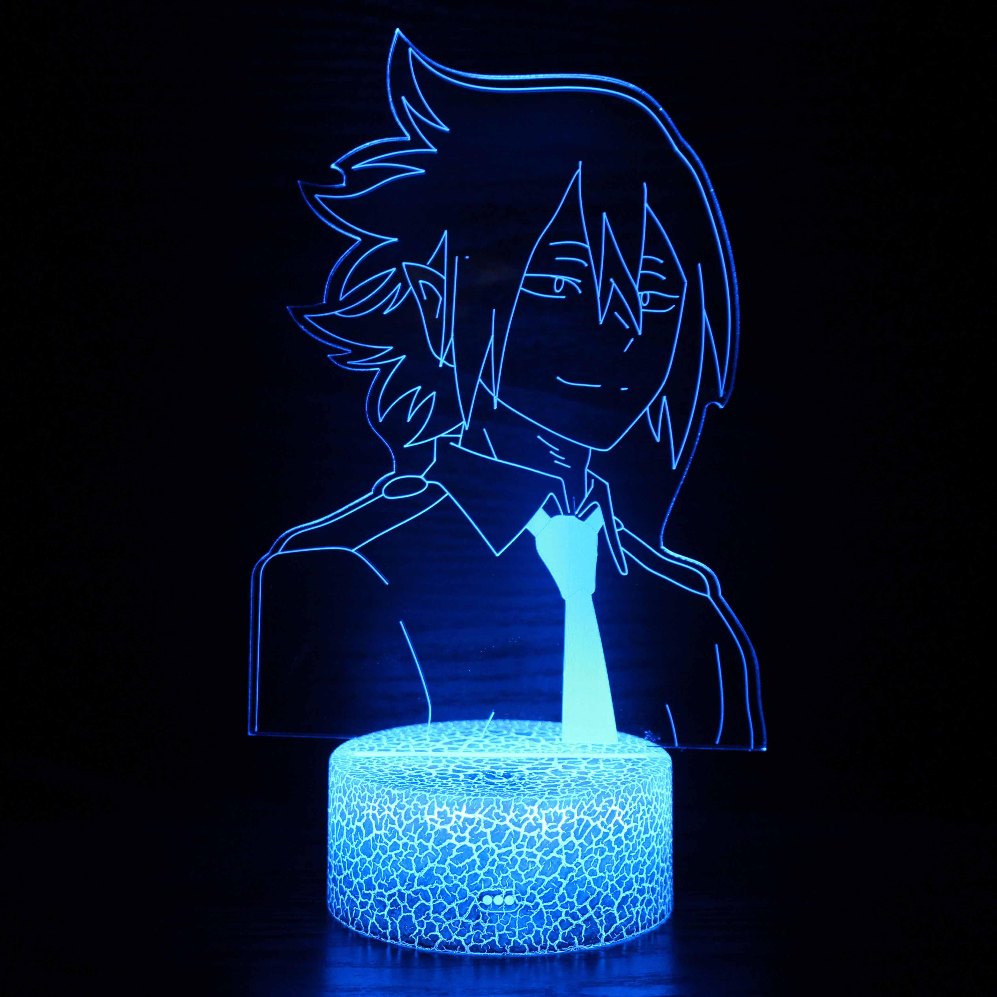 My Hero Academia 3D Optical Illusion Lamp - 3D Optical Lamp
