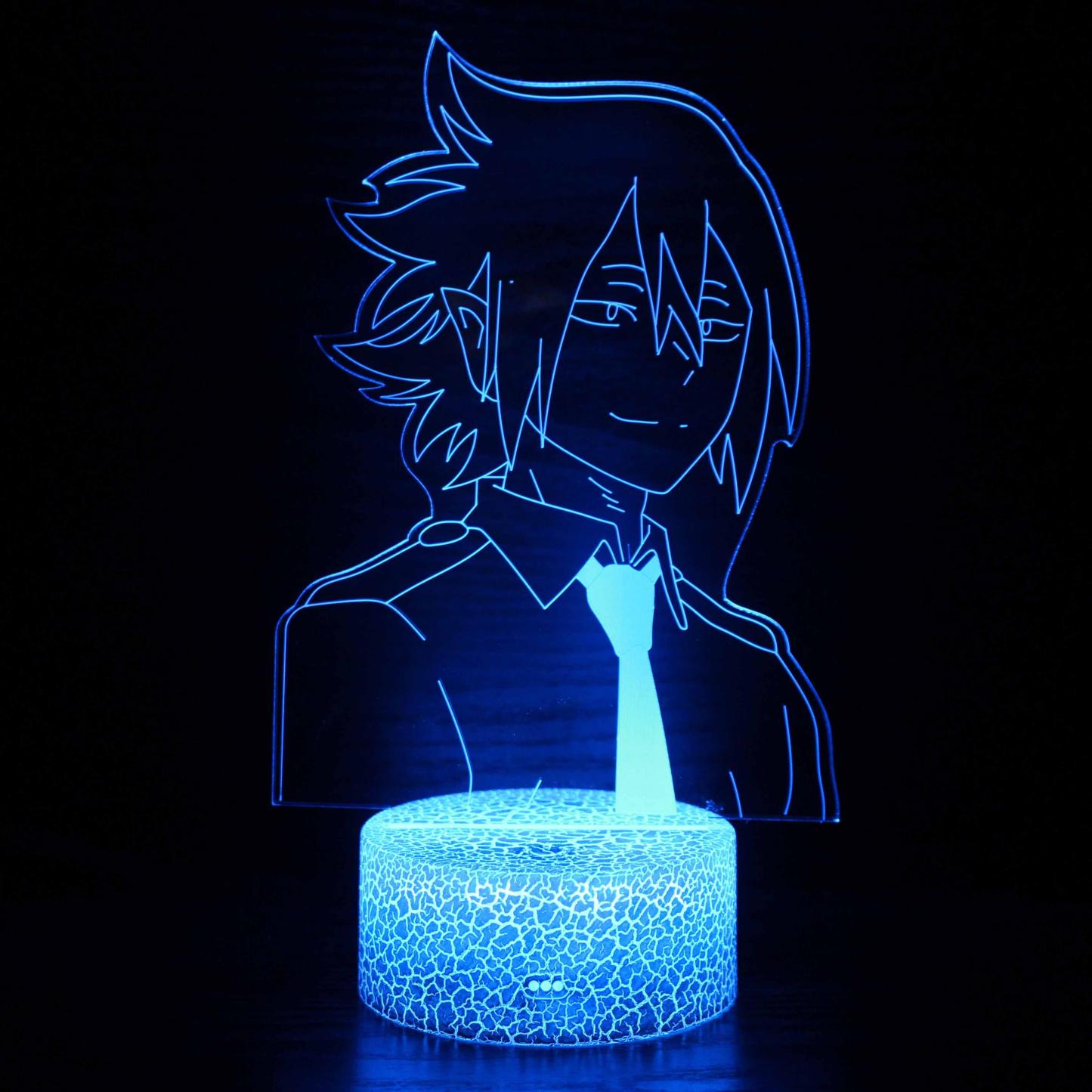 My Hero Academia 3D Optical Illusion Lamp-3D Optical Lamp