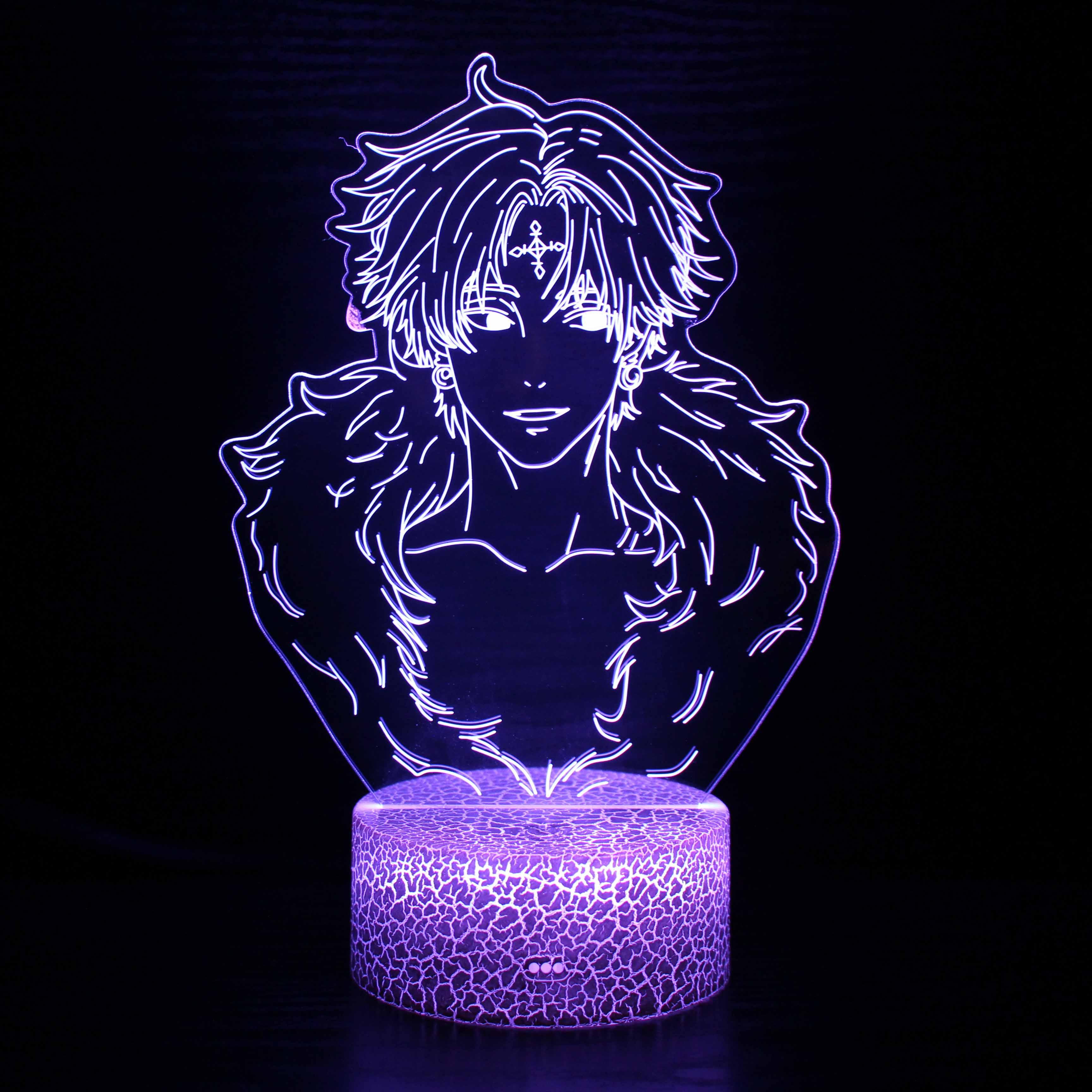 Black Clover Nacht Lamp-3D Optical Lamp