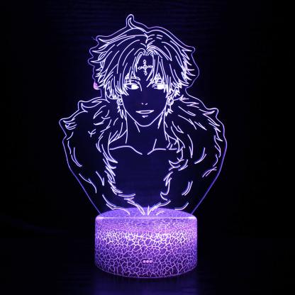 Crollo HUNTER X HUNTER Character 3D Optical Illusion Lamp - 3D Optical Lamp
