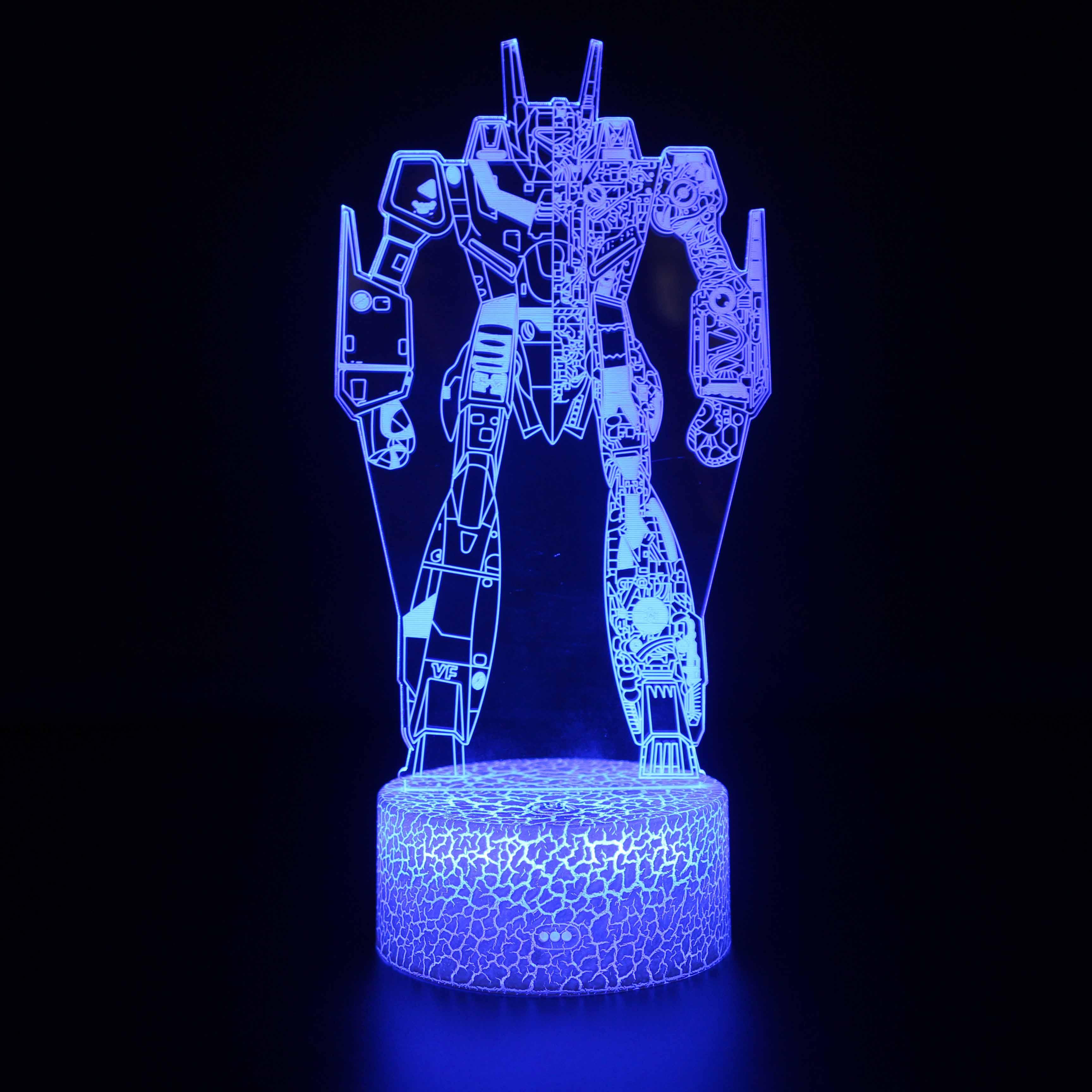 Transformers 3D Optical Illusion Lamp - 3D Optical Lamp