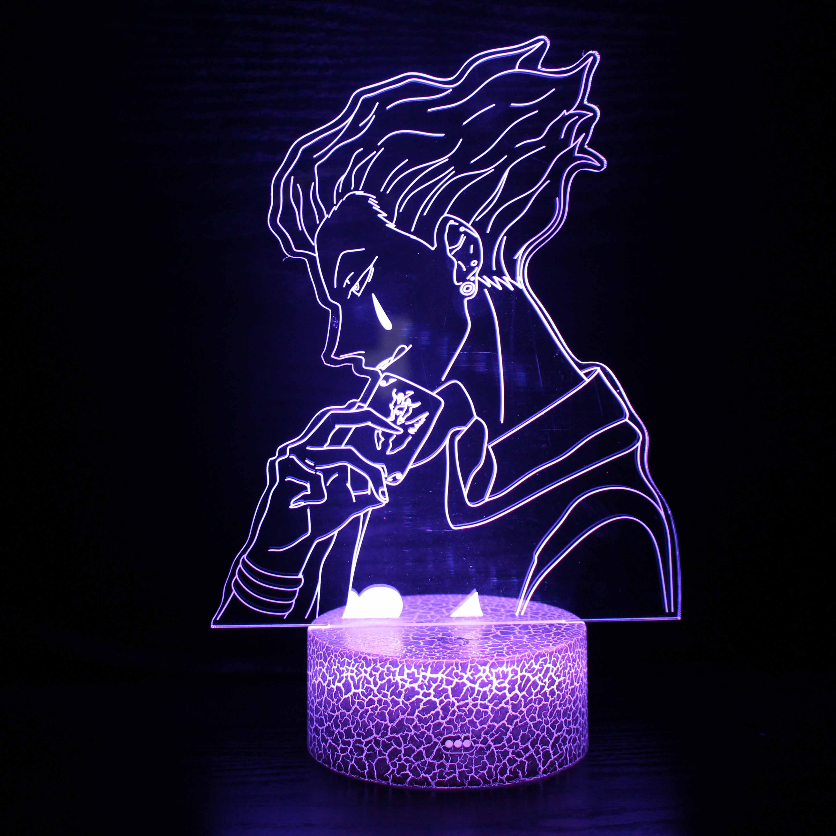 Hisoka 3D LED Lamp-3D Optical Lamp