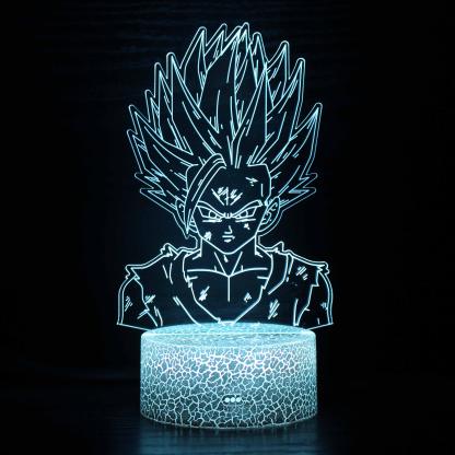 Dragon Ball Z Character 3D Optical Illusion Lamp - 3D Optical Lamp