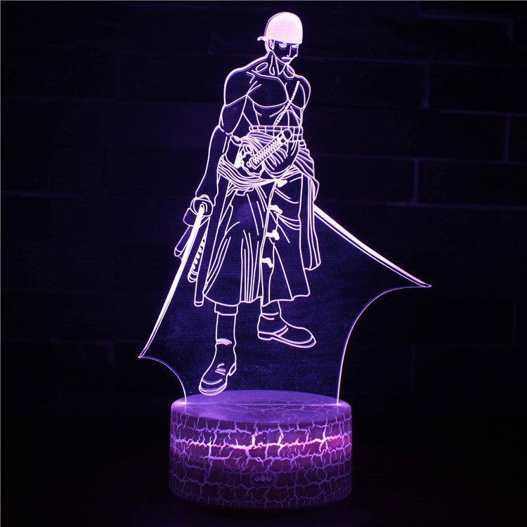 One Piece Character 3D Optical Illusion Lamp - 3D Optical Lamp