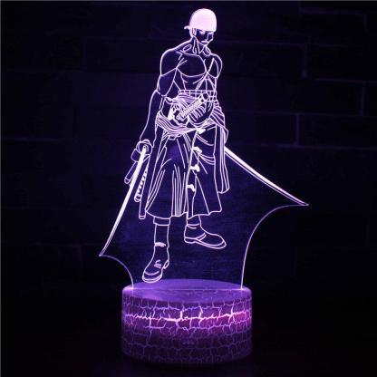 One Piece Character 3D Optical Illusion Lamp - 3D Optical Lamp