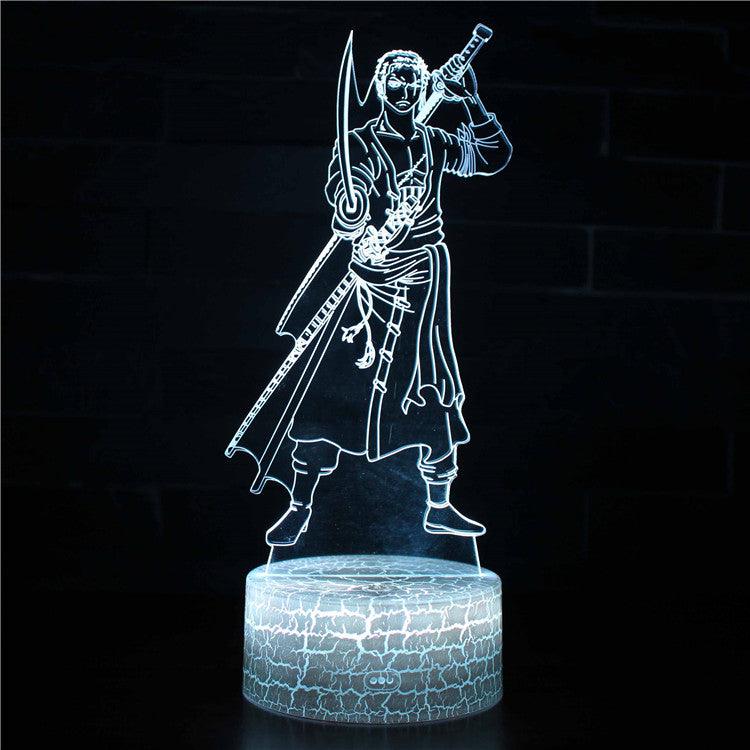 One Piece Character 3D Optical Illusion Lamp - 3D Optical Lamp