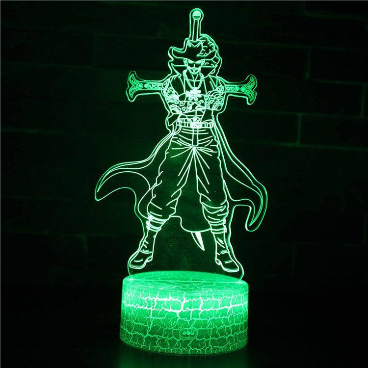 One Piece Character 3D Optical Illusion Lamp - 3D Optical Lamp