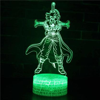 One Piece Character 3D Optical Illusion Lamp - 3D Optical Lamp
