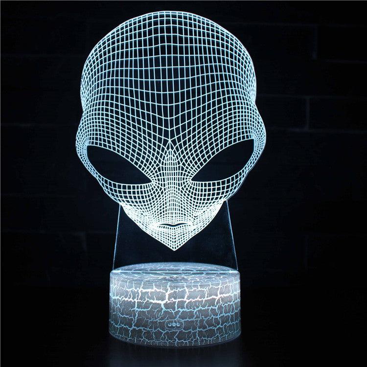 Alien 3D Optical Illusion Lamp-3D Optical Lamp