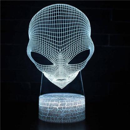 Alien 3D Optical Illusion Lamp - 3D Optical Lamp