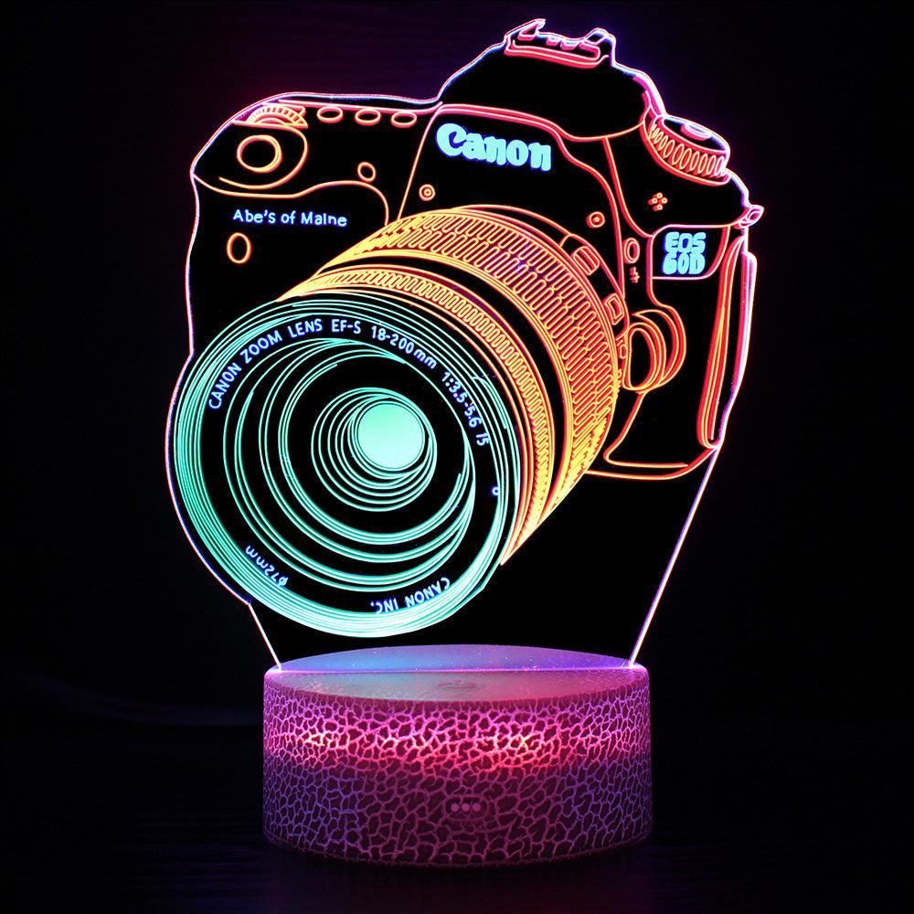 Canon Camera 3D Optical Illusion Lamp - 3D Optical Lamp