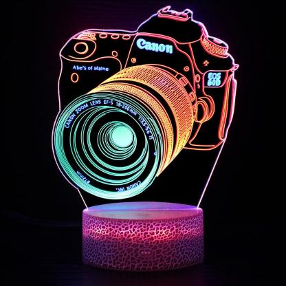 Canon Camera 3D Optical Illusion Lamp - 3D Optical Lamp