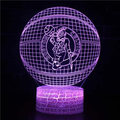 Boston Celtics 3D Optical Illusion Lamp - 3D Optical Lamp