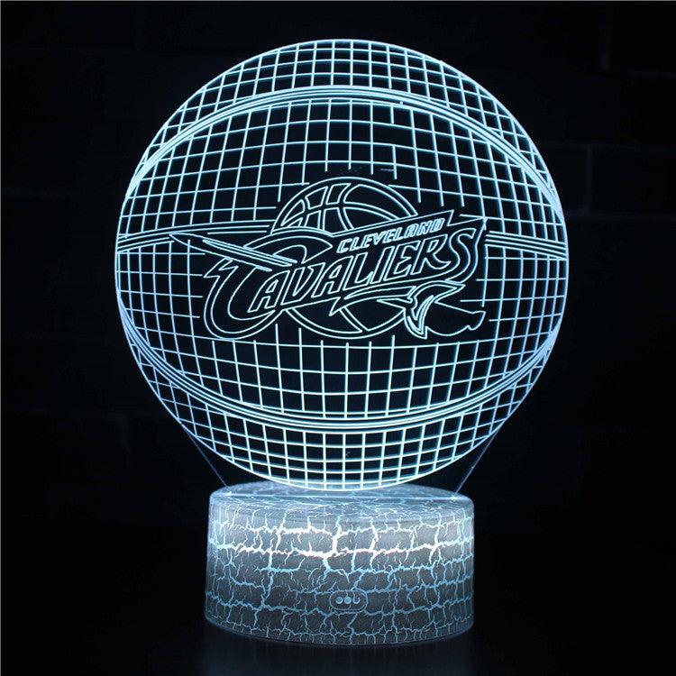 Basketball Optical Acrylic Panel-3D Optical Lamp