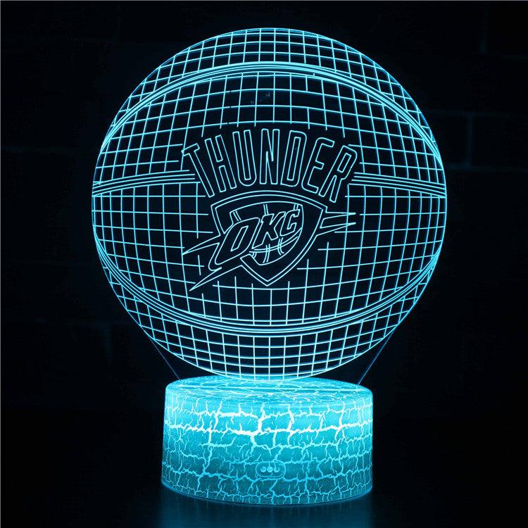 OKC Thunder Optical Lamp-3D Optical Lamp