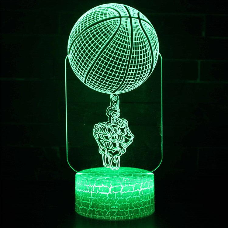 Basketball Spinning Optical Lamp-3D Optical Lamp