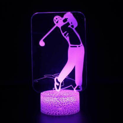 Golf Remote Control Lamp-3D Optical Lamp