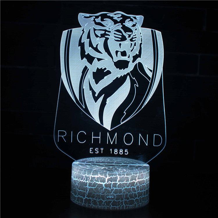 Richmond Tiger 3D Optical Illusion Lamp - 3D Optical Lamp