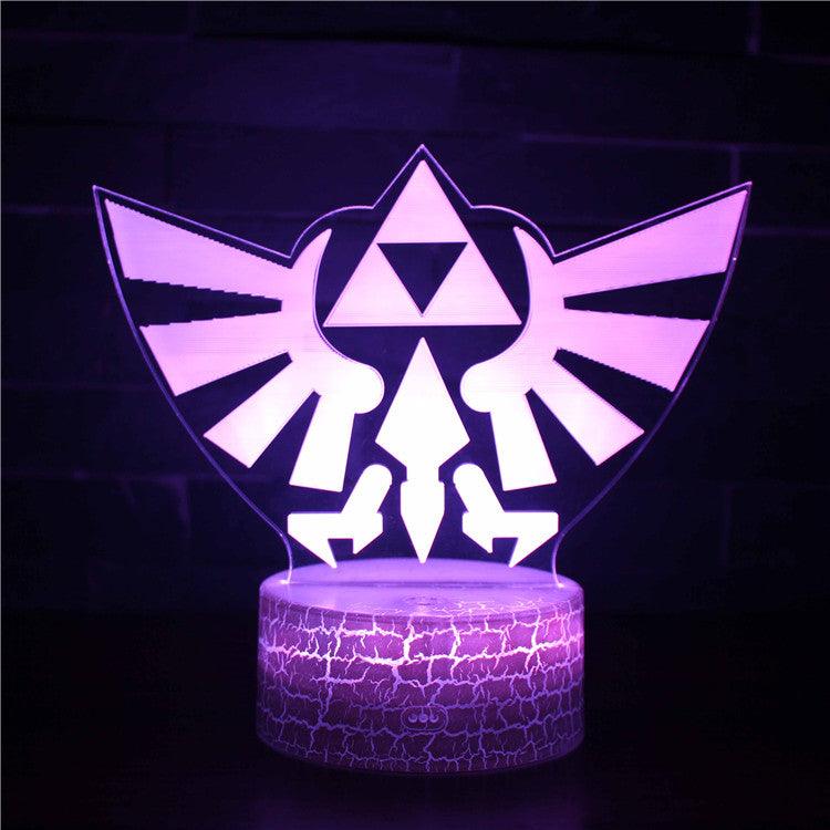 The Legend of Zelda 3D Optical Illusion Lamp - 3D Optical Lamp