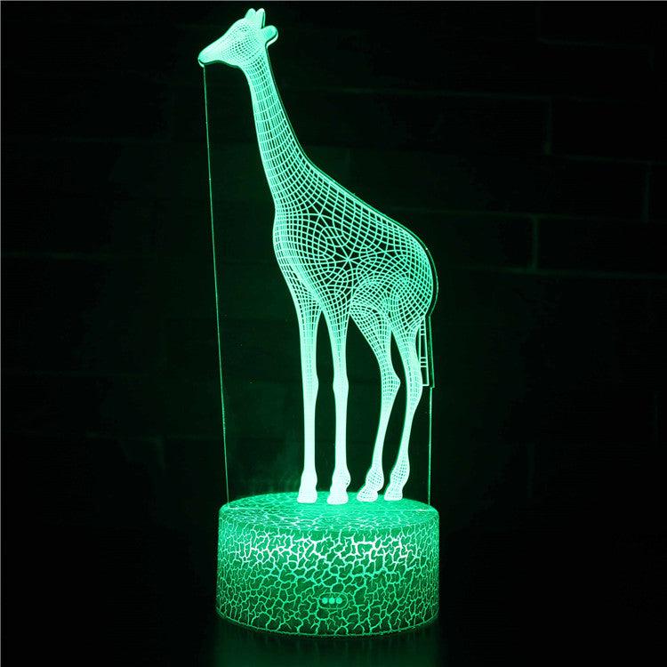 Giraffe 3D Optical Illusion Lamp-3D Optical Lamp