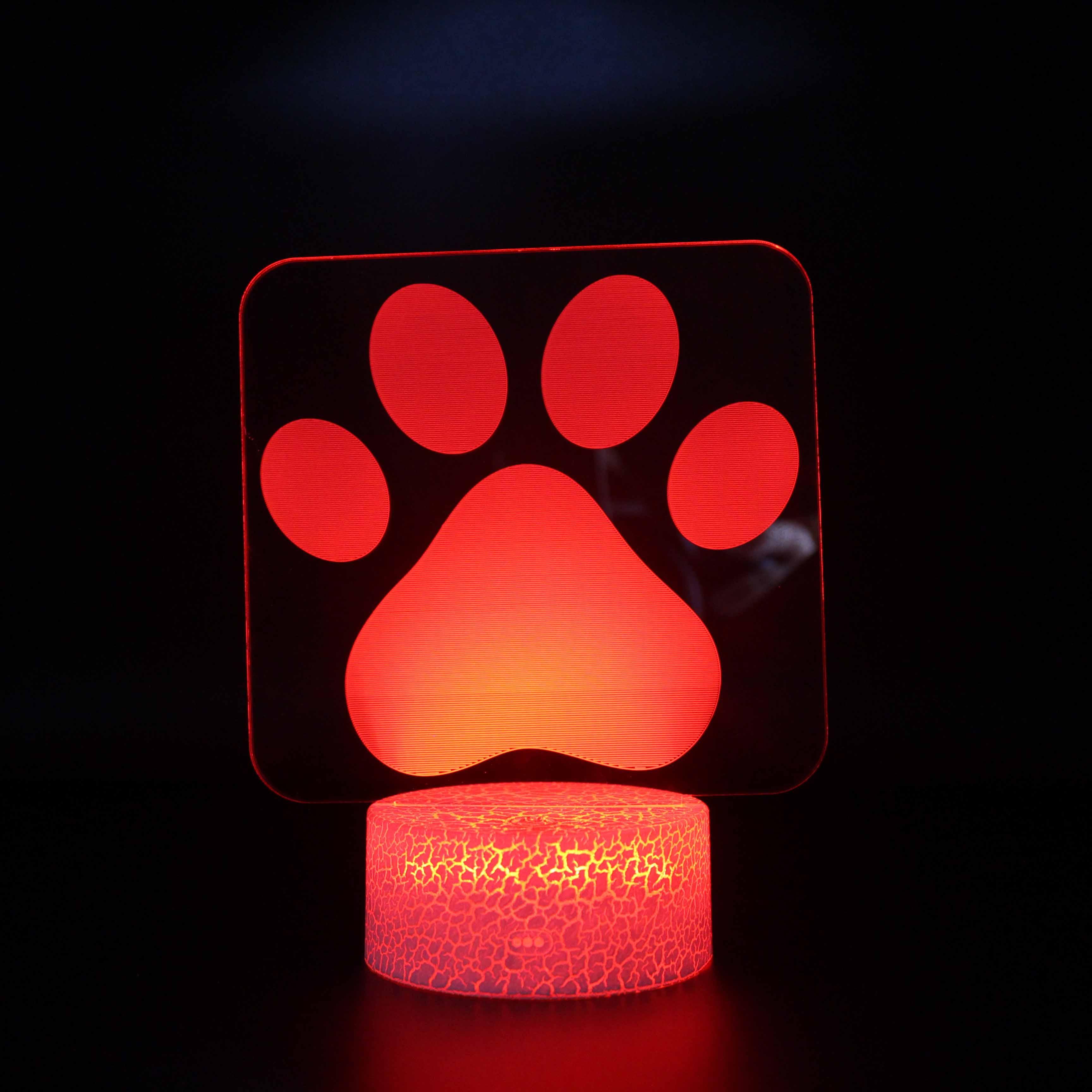 Bear Paw Optical Lamp-3D Optical Lamp