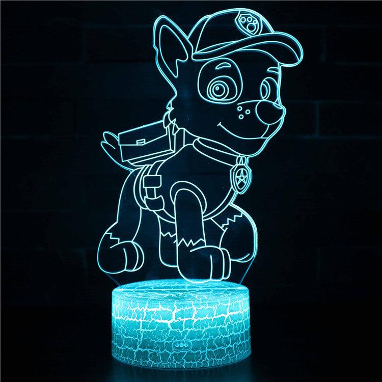 Tech Pup 3D Lamp-3D Optical Lamp