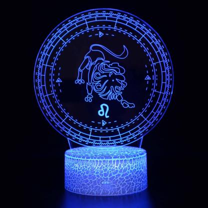 Leo Constellation Optical Lamp and vibrant multicolor LED brilliance-3D Optical Lamp
