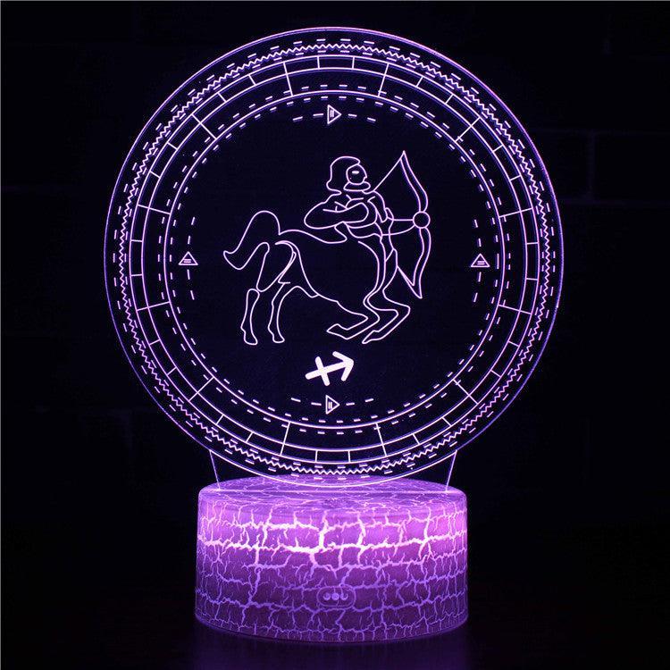 Sagittarius Constellation 3D Optical Illusion Lamp - 3D Optical Lamp