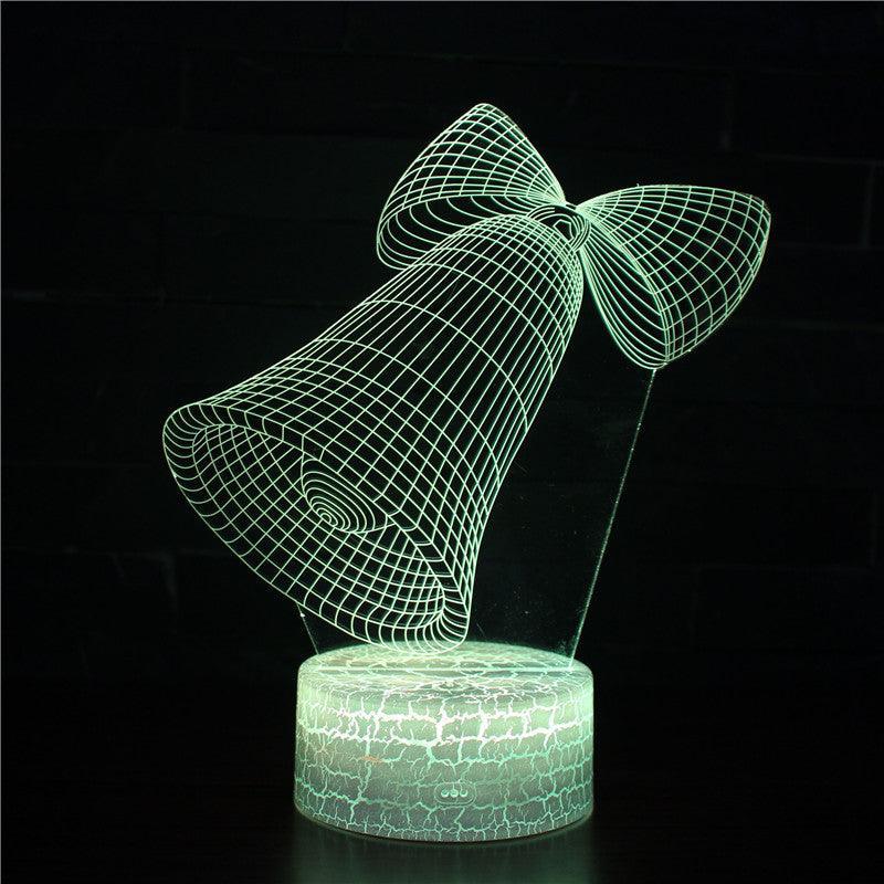 Christmas 3D Optical Illusion Lamp-3D Optical Lamp